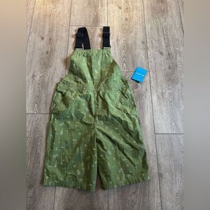 Columbia washed out Kids Green Overalls